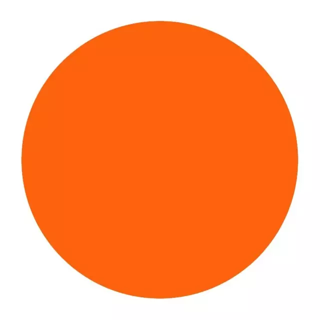 Een Plakkaatverf Qrea oranje 500ml koop je bij Totaal Kantoor Goeree