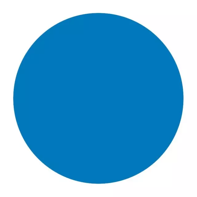Een Plakkaatverf Qrea blauw 1000ml koop je bij Totaal Kantoor Goeree