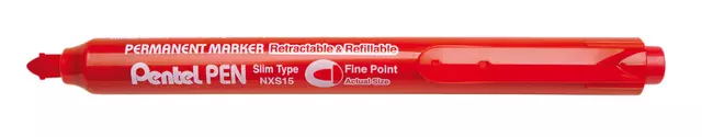 Een Viltstift Pentel NXS15 1mm rood koop je bij KantoorProfi België BV