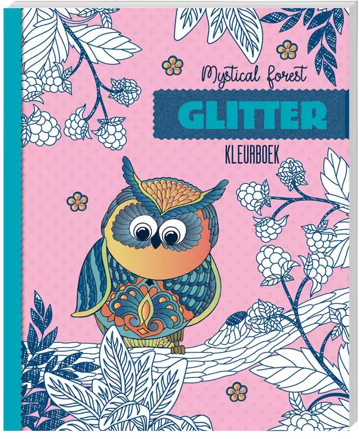 Een Kleurboek Interstat Glitter Mystical forest koop je bij EconOffice