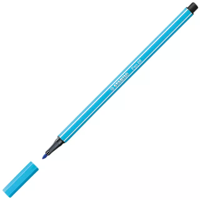 Een Viltstift STABILO Pen 68 Arty medium assorti blik à 66 stuks koop je bij Van Leeuwen Boeken- en kantoorartikelen
