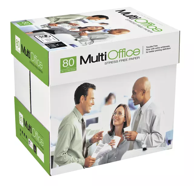 Een Kopieerpapier MultiOffice A4 80gr wit 500vel koop je bij KantoorProfi België BV
