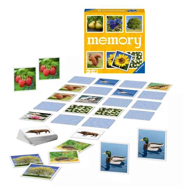 Een Spel Ravensburger Memory Nature koop je bij Totaal Kantoor Goeree