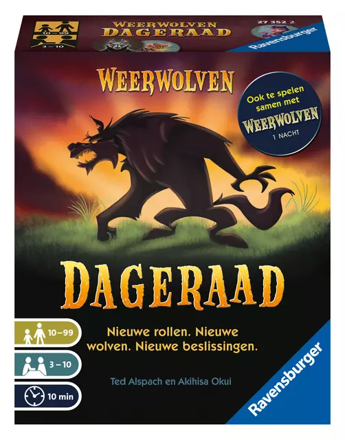 Een Spel Ravensburger Weerwolven Dageraad koop je bij Klik Office BV