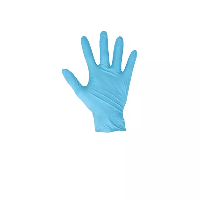 Een Handschoen CMT S nitril blauw koop je bij KantoorProfi België BV