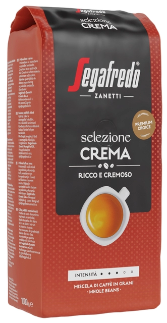 Een Koffie Segafredo Selezione Crema bonen 1000 gram koop je bij Ziffo Kantoorcentrum BV