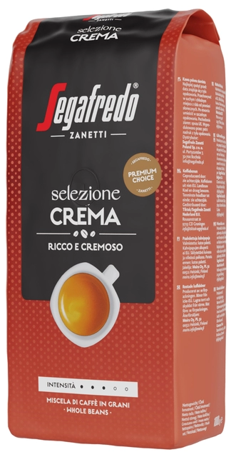 Een Koffie Segafredo Selezione Crema bonen 1000 gram koop je bij Ziffo Kantoorcentrum BV