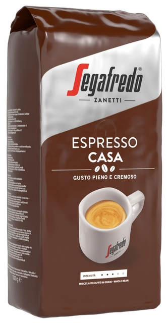 Een Koffie Segafredo Casa bonen 1000gr koop je bij De Kantoorcentrale BV