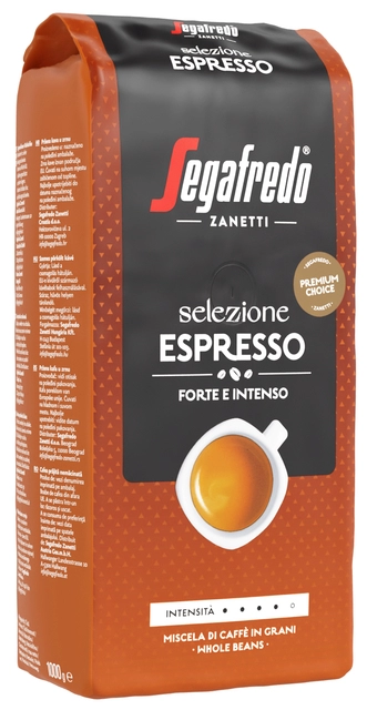 Een Koffie Segafredo Selezione Espresso bonen 1000 gram koop je bij Ziffo Kantoorcentrum BV