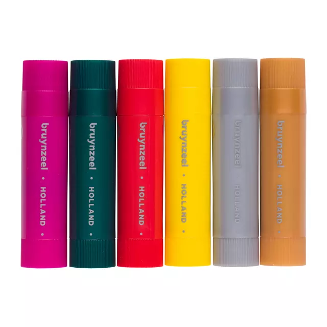 Buy your Gouache sticks Bruynzeel set of 6 metallic colours at QuickOffice BV