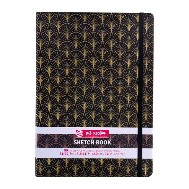 Een Schetsboek Talens Art Creation Art Deco 21x29,7cm 140gr 80vel koop je bij KantoorProfi België BV