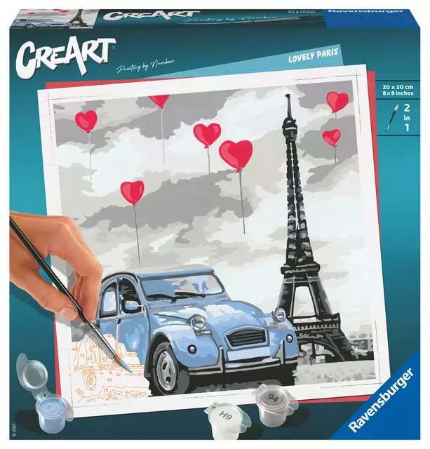 Een Schilderen op nummers CreArt Paris koop je bij EconOffice