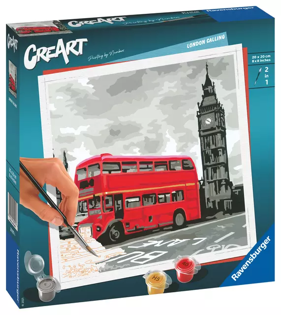 Buy your Paint by Numbers CreArt London at QuickOffice BV