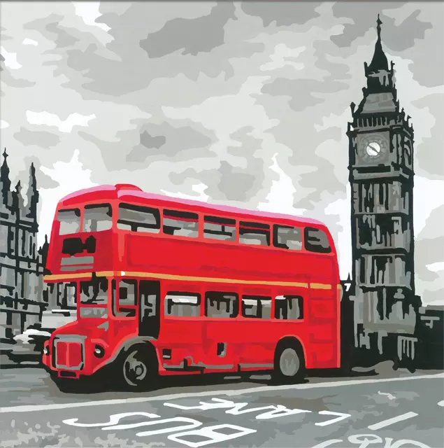 Een Peinture par numéros CreArt Londres koop je bij QuickOffice BV