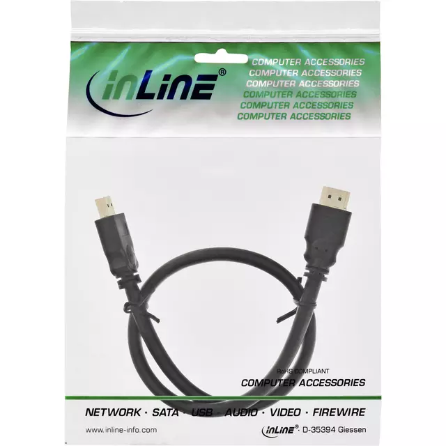 Een Kabel InLine HDMI HD M 5 meter zwart koop je bij EconOffice
