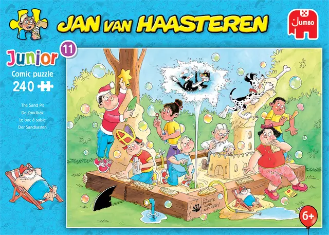 Een Puzzel JvH Junior De Zandbak 240 stukjes koop je bij Omnia 4 Office