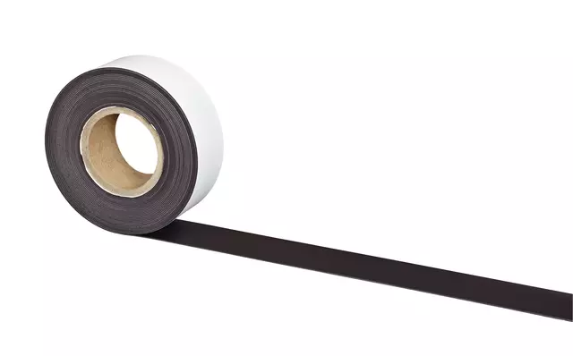 Een Magneetband MAUL 10mx60mmx1mm zelfklevend koop je bij Van Leeuwen Boeken- en kantoorartikelen