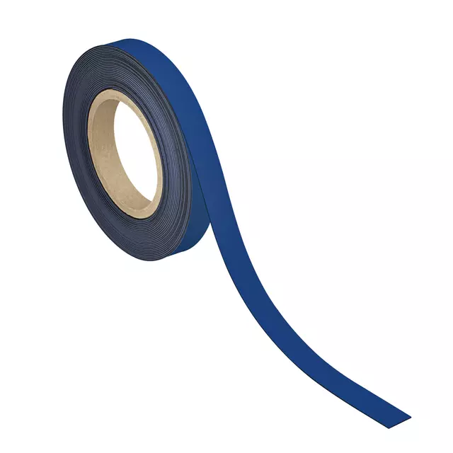 Een Magneetband MAUL beschrijf- wisbaar 10mx20mmx1mm blauw koop je bij EconOffice