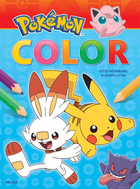 Een Kleurblok Deltas Pokémon Color koop je bij Totaal Kantoor Goeree
