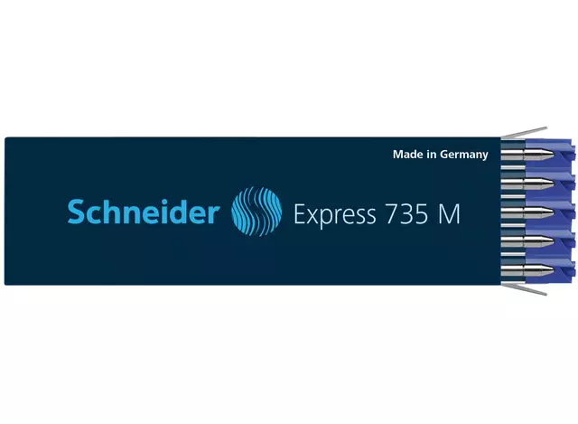 Een Balpenvulling Schneider Express 735 medium blauw koop je bij KantoorProfi België BV