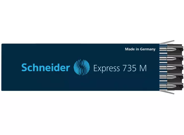 Een Balpenvulling Schneider 735 Express medium zwart koop je bij KantoorProfi België BV