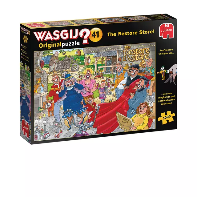 Een Puzzel Wasgij Original 41 Motormake-Over 1000st koop je bij Omnia 4 Office