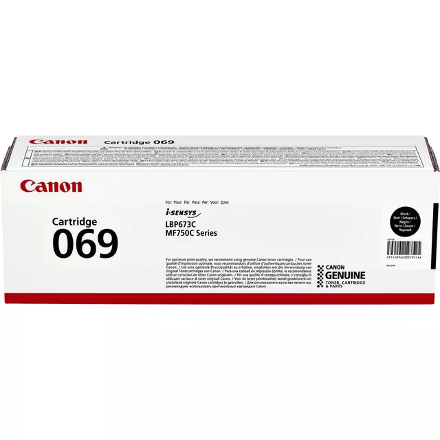 Een Tonerkartusche Canon 069 schwarz koop je bij QuickOffice BV