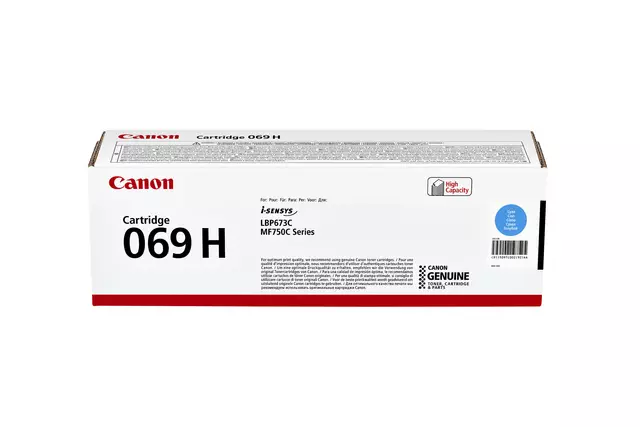 Buy your Toner cartridge Canon 069H blue at QuickOffice BV