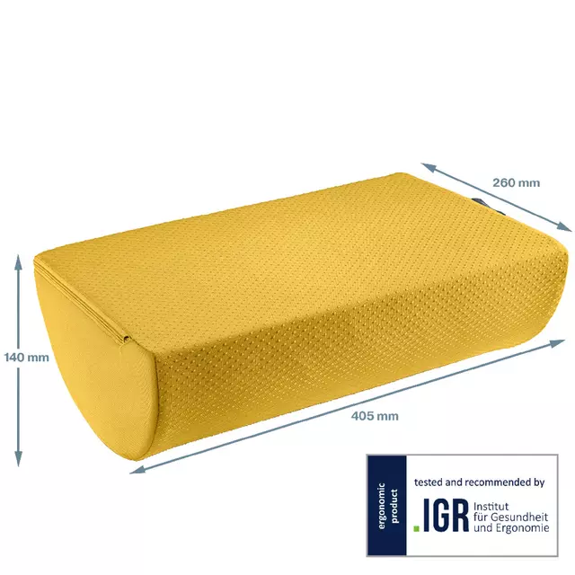 Buy your Footrest Leitz Ergo Cozy yellow at QuickOffice BV