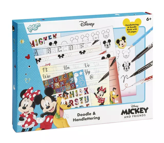 Een Handletterset Disney Mickey en Minnie koop je bij EconOffice