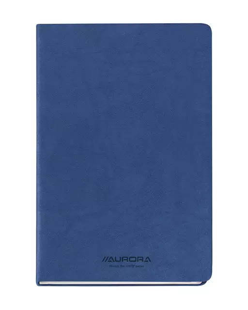 Een Notitieboek Aurora Capri A5 192blz lijn 80gr blauw koop je bij Van Leeuwen Boeken- en kantoorartikelen