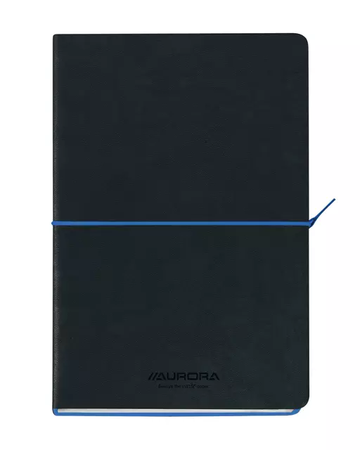 Een Notitieboek Aurora Tesoro A5 192blz lijn 80gr blauw koop je bij EconOffice