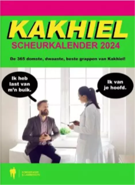 Een Scheurkalender 2024 Kakhiel koop je bij Klik Office BV