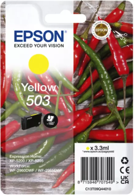 Een Inktcartridge Epson 503 T09Q44 geel koop je bij KantoorProfi België BV