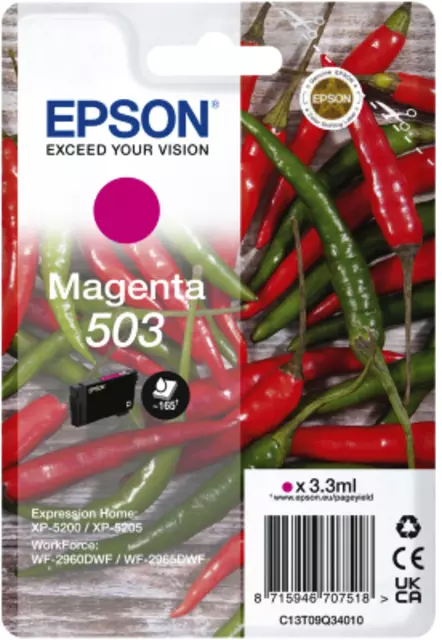 Een Inktcartridge Epson 503 T09Q34 rood koop je bij EconOffice