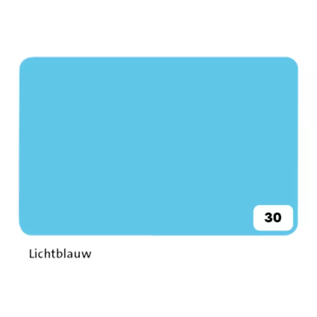 Een Fotokarton Folia 2-zijdig 50x70cm 300gr nr30 lichtblauw koop je bij KantoorProfi België BV