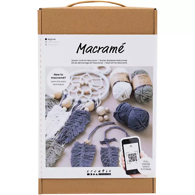 Een Macramé Creativ Company DIY 16-delig koop je bij EconOffice