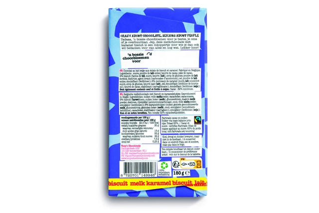 Een Chocolade Tony's Chocolonely je wordt bedankt reep melk karamel biscuit 180gr koop je bij Kantoorartikelen Dronten