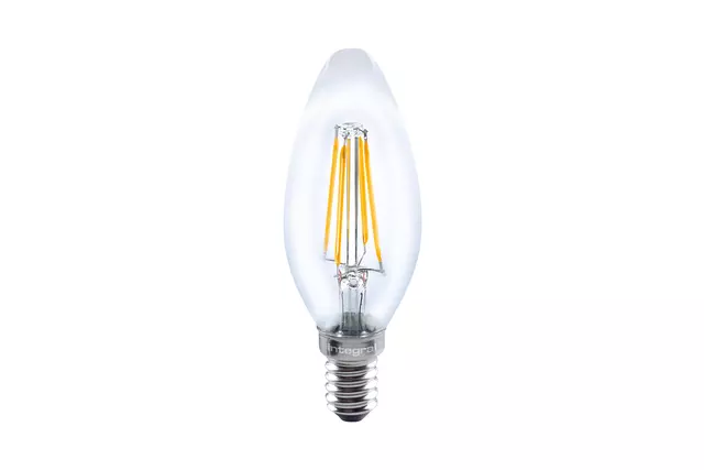 Een Ledlamp Integral E14 2700K warm wit 4W 470lumen koop je bij EconOffice