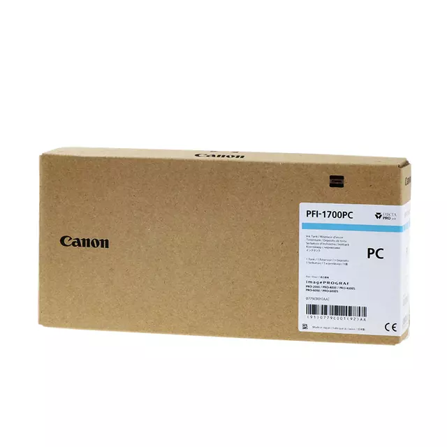 Een Inktcartridge Canon PFI-1700 foto blauw koop je bij EconOffice