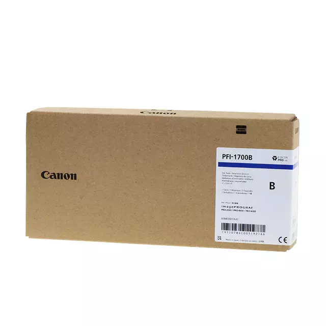 Een Inktcartridge Canon PFI-1700 blauw koop je bij EconOffice