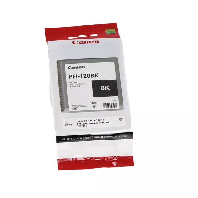 Buy your Ink cartridge Canon PFI-120 black at QuickOffice BV