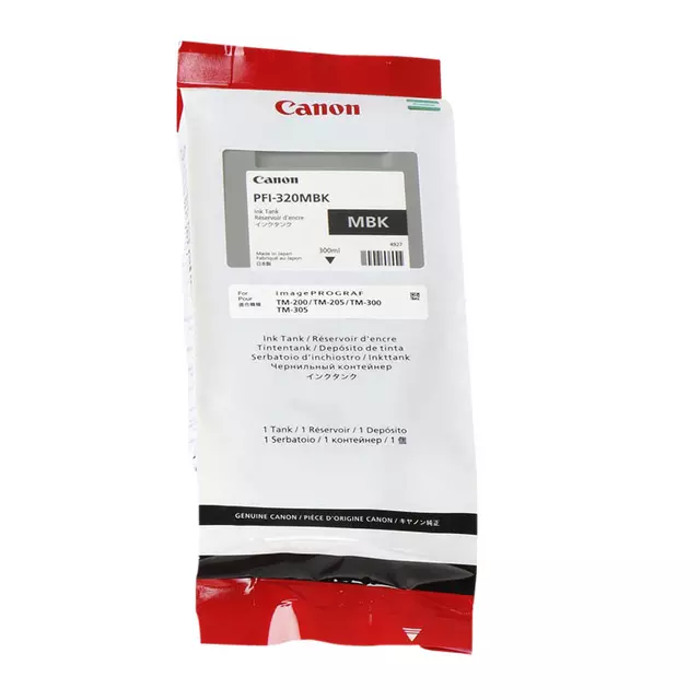 Een Inktcartridge Canon PFI-320 mat zwart koop je bij Omnia 4 Office