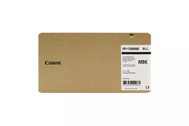 Een Inktcartridge Canon PFI-1700 mat zwart koop je bij Goedkope Kantoorbenodigdheden