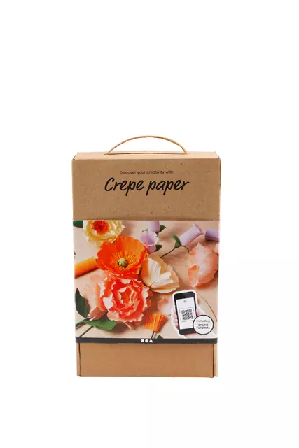 Een Crêpepapier Creativ Company DIY starterset bloemen koop je bij EconOffice