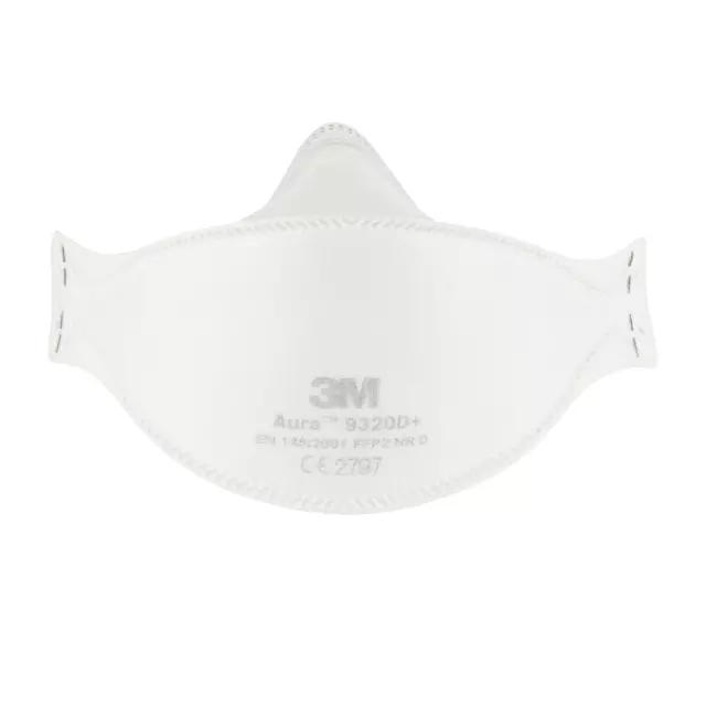 Een Stofmasker 3M Aura FFP2 KN95 zonder ventiel 3 stuks koop je bij Kantoorvakhandel van der Heijde