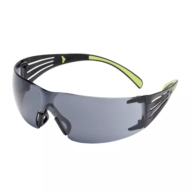 Een Veiligheidsbril 3M SecureFit SF400G grijs getint UV stralingsweerstand koop je bij Goedkope Kantoorbenodigdheden