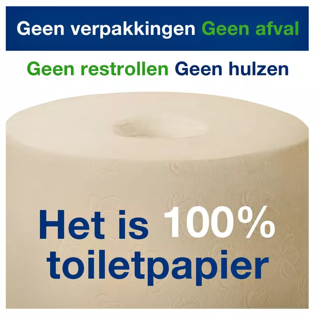 Een Toiletpapier Tork T7 hulsloos Natural Advanced midsize 2-laags 900vel 472155 koop je bij Goedkope Kantoorbenodigdheden