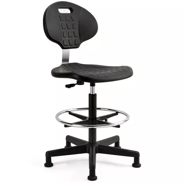 Een Werkstoel Euroseats Tarente Large zwart koop je bij Van Leeuwen Boeken- en kantoorartikelen
