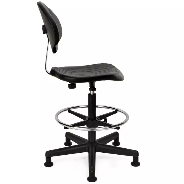 Een Werkstoel Euroseats Tarente Large zwart koop je bij Van Leeuwen Boeken- en kantoorartikelen